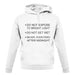 Never, Ever Feed After Midnight unisex hoodie