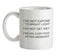 Never, Ever Feed After Midnight Ceramic Mug