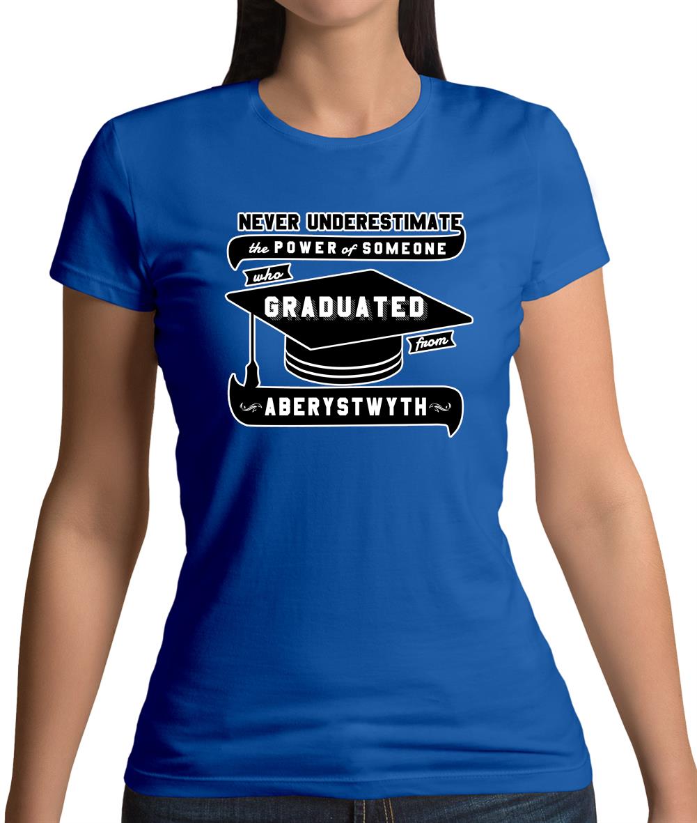 ABERYSTWYTH Graduate Womens T-Shirt