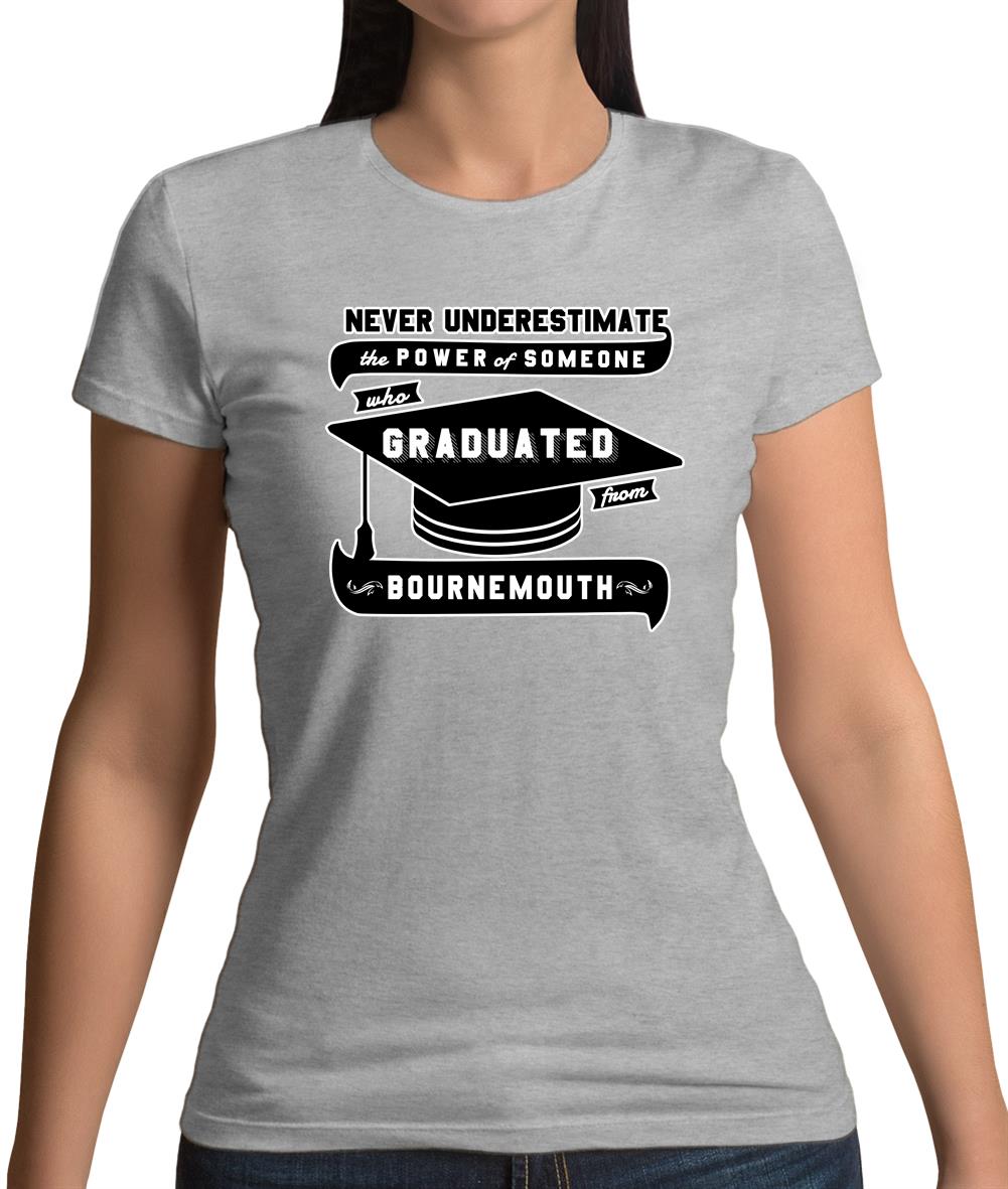 BOURNEMOUTH Graduate Womens T-Shirt
