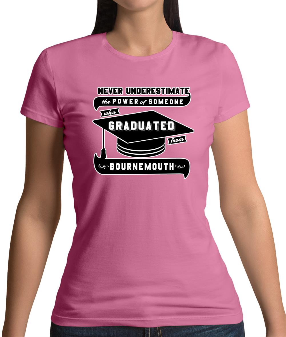BOURNEMOUTH Graduate Womens T-Shirt
