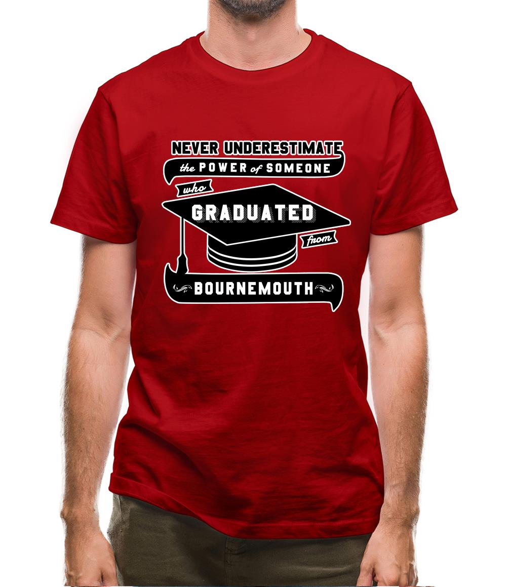BOURNEMOUTH Graduate Mens T-Shirt