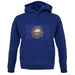 New Hampshire Grunge Style Flag unisex hoodie