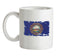 New Hampshire Grunge Style Flag Ceramic Mug