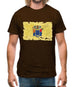 New Jersey Grunge Style Flag Mens T-Shirt