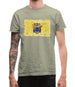 New Jersey Grunge Style Flag Mens T-Shirt
