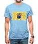 New Jersey Grunge Style Flag Mens T-Shirt