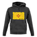 New Mexico Grunge Style Flag unisex hoodie