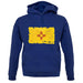 New Mexico Grunge Style Flag unisex hoodie