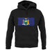 New York Grunge Style Flag unisex hoodie