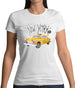 Yellow Taxi Nyc Womens T-Shirt