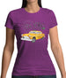 Yellow Taxi Nyc Womens T-Shirt