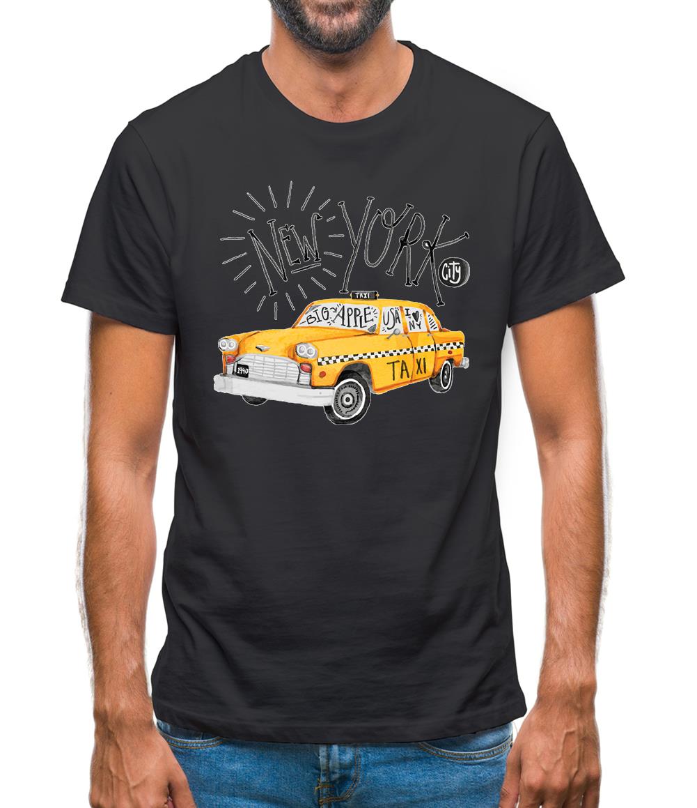Yellow Taxi Nyc Mens T-Shirt