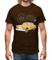 Yellow Taxi Nyc Mens T-Shirt