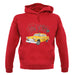 Yellow Taxi Nyc unisex hoodie
