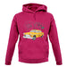 Yellow Taxi Nyc unisex hoodie