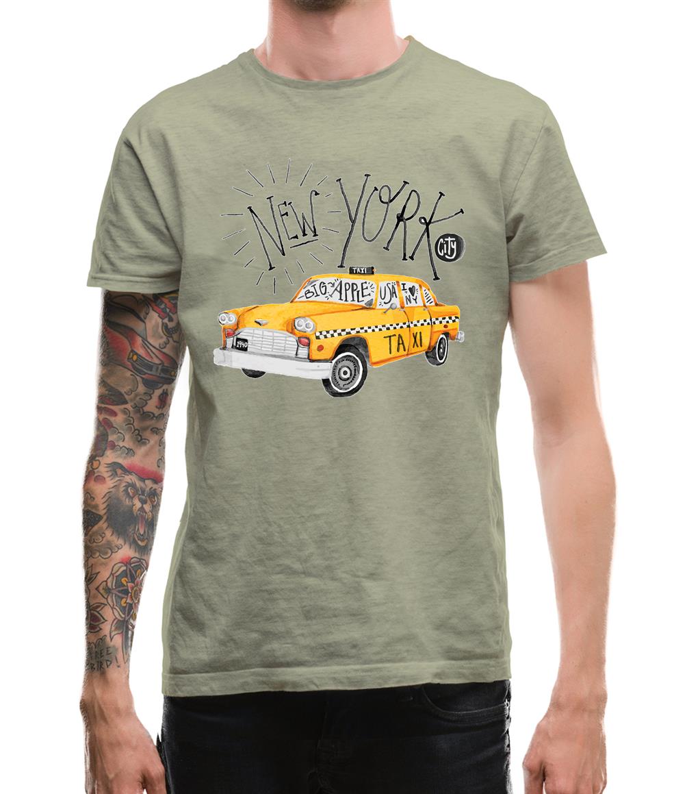 Yellow Taxi Nyc Mens T-Shirt