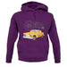 Yellow Taxi Nyc unisex hoodie