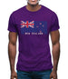 New Zealand  Barcode Style Flag Mens T-Shirt