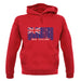 New Zealand  Barcode Style Flag unisex hoodie