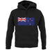 New Zealand Grunge Style Flag unisex hoodie