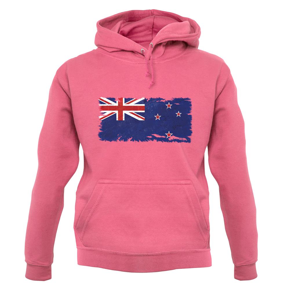 New Zealand Grunge Style Flag unisex hoodie
