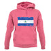Nicaragua Grunge Style Flag unisex hoodie