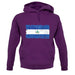 Nicaragua Grunge Style Flag unisex hoodie