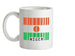 Niger Barcode Style Flag Ceramic Mug