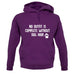 No Outfit Is Complete Without Dog Hair Unisex Hoodie