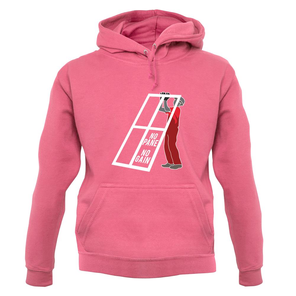 No Pane No Gain unisex hoodie