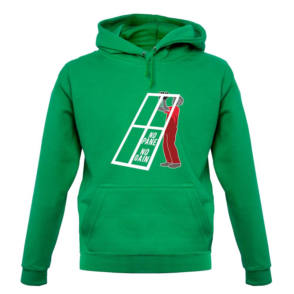 No Pane No Gain unisex hoodie