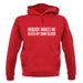 Nobody Makes Me Bleed My Own Blood NOBODY unisex hoodie