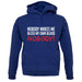 Nobody Makes Me Bleed My Own Blood NOBODY unisex hoodie