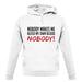 Nobody Makes Me Bleed My Own Blood NOBODY unisex hoodie