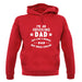 I'm An Abseiling Dad unisex hoodie