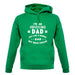 I'm An Abseiling Dad unisex hoodie