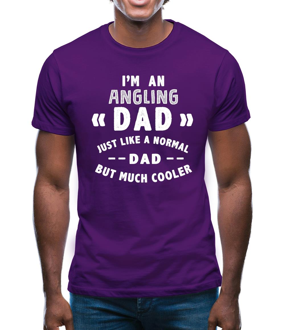 I'm An Angling Dad Mens T-Shirt