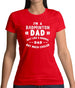 I'm A Badminton Dad Womens T-Shirt