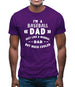 I'm A Baseball Dad Mens T-Shirt