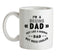 I'm A Boxing Dad Ceramic Mug