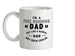 I'm A Free Running Dad Ceramic Mug