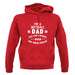 I'm A Netball Dad unisex hoodie