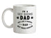 I'm A Sky Diving Dad Ceramic Mug