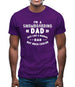 I'm A Snowboarding Dad Mens T-Shirt