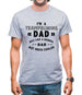 I'm A Trampolining Dad Mens T-Shirt