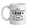 I'm A Trampolining Dad Ceramic Mug