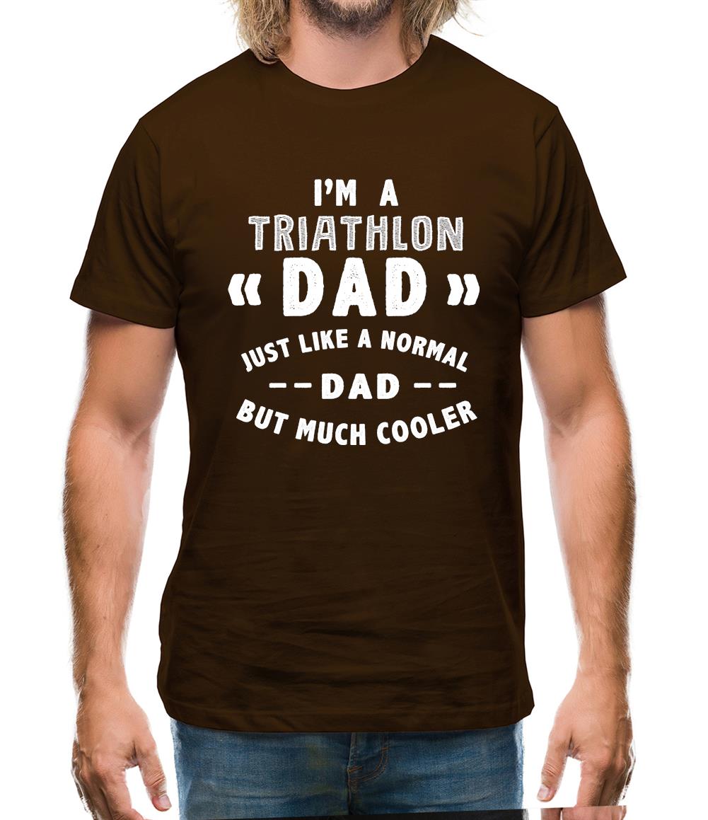 I'm A Triathlons Dad Mens T-Shirt