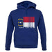 North Carolina  Barcode Style Flag unisex hoodie