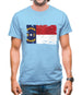 North Carolina Grunge Style Flag Mens T-Shirt